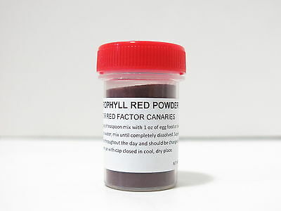 Carophyll Red Color Canthaxanthin Powder For Pet Birds Red Factor Canaries (28g)