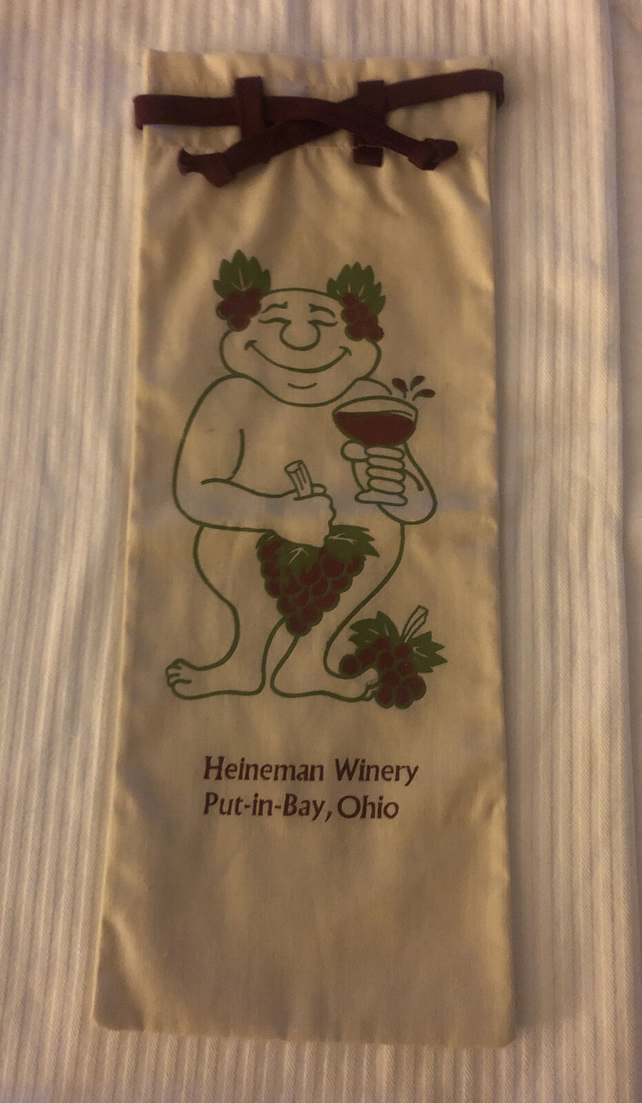 Heineman Winery Put In Bay, Ohio Wine Bag Canvas