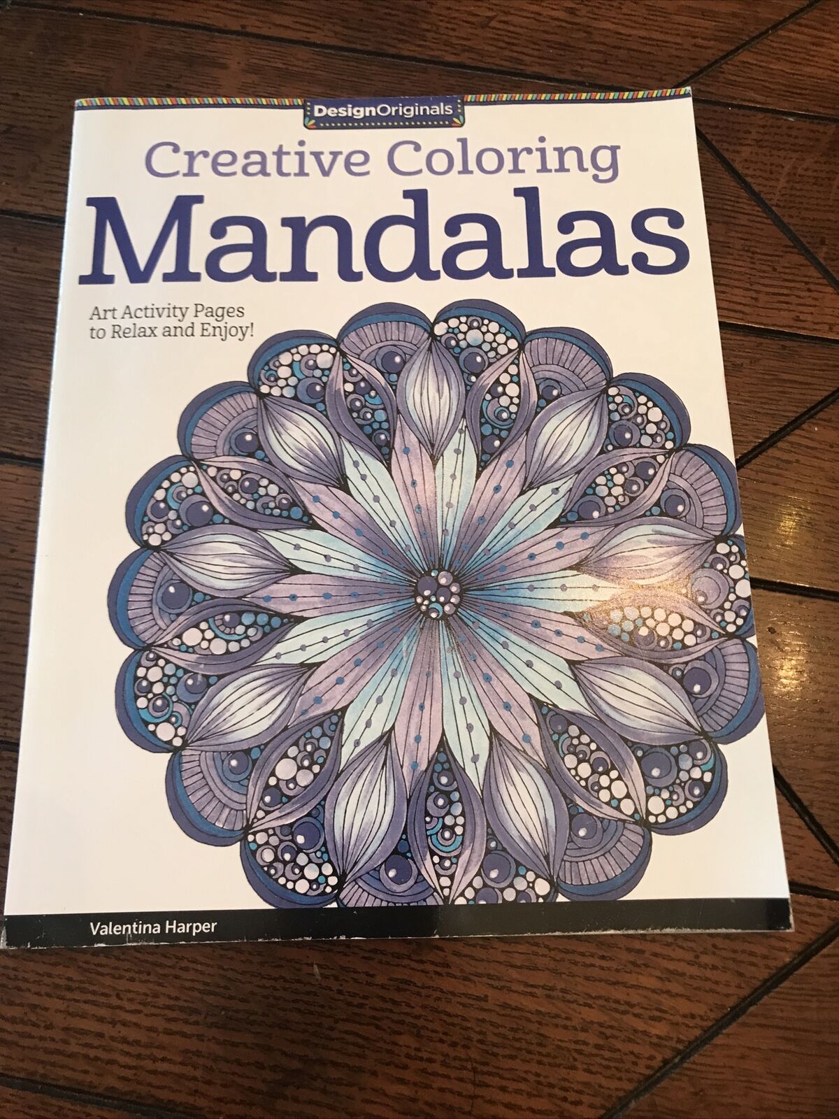 Creative Coloring Mandalas Art Book Child To Adult; Unused