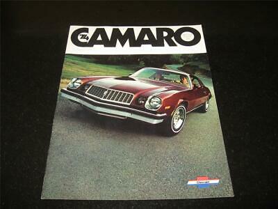 1- 1974 Chevrolet Camaro Brochure Nos Condition Free Shipping -