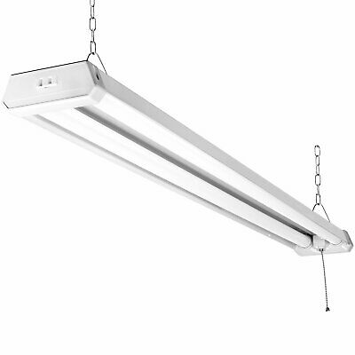Maxlite 4ft Utility Led Shop Light Linkable 4300lm Daylight Pull Chain (on/off)