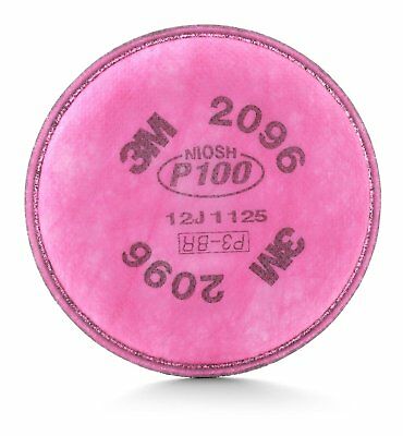 3m 54295 Particulate Filter 2096, P100 Respiratory (1 Pack - 2 Pads In Total)