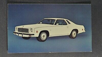 1975 Chevrolet Chevelle Malibu Classic Coupe Postcard Excellent Original 75