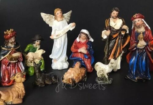 Nacimiento Niño Dios Christmas Nativity Set Figurines Decoration Birth Of Jesus