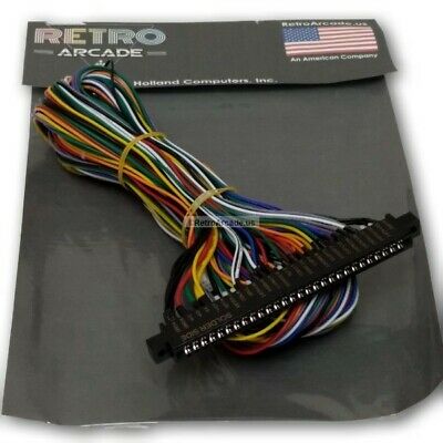 Jamma Mame Cabinet Wiring Harness Loom Multicade Arcade Video Game Pcb Cable